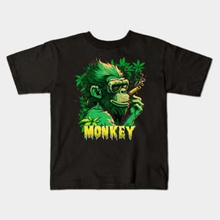 Monkey Lover Kids T-Shirt